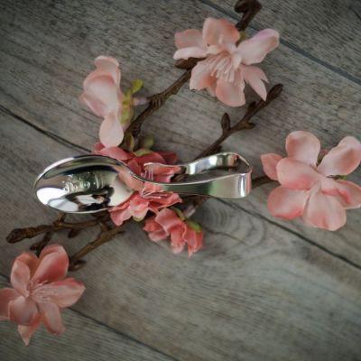 BENT HANDLED BABY SPOON WITH PERSONALIZATION