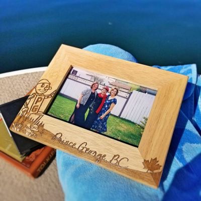 Prince George Souvenir 4x6 Wood Picture Frame