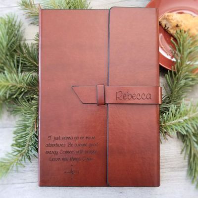  Adventure & Grow! Brown Journal