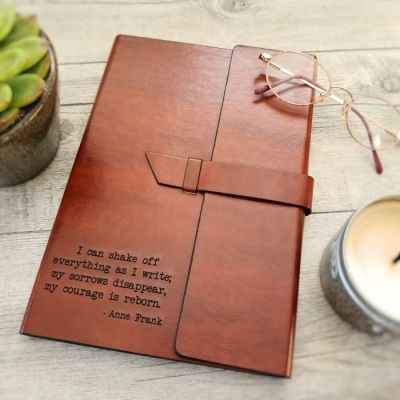 Reborn Anne Frank Brown Journal