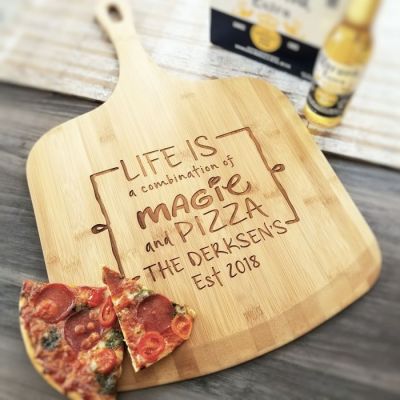 Magic & Pizza Bamboo Pizza Board