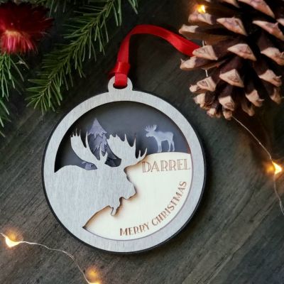 Moose Ornament