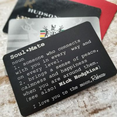 Personalized Wallet Card - Soul Mate