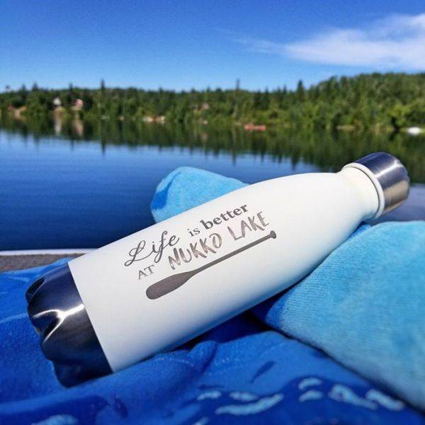 Life Is Better At Your Lake Water Bottle