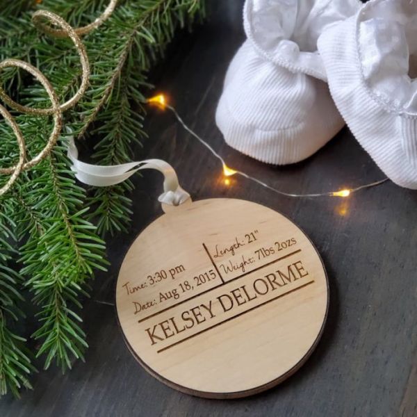 Blue Moon Baby Christmas Ornament 