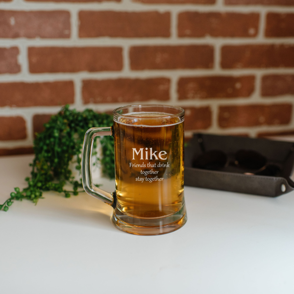 Malt Beer Stein, custom beer stein, engraved malt beer stein, personalized beer glass, custom glassware, 22oz beer stein, dishwasher safe stein, beer gifts, milestone birthday gifts, sports team gifts