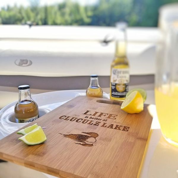 Life Is Better at the Lake Bamboo Cutting Board