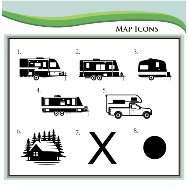 Contour Lake Map Wall Art: 5 Layer Maple 12 x 24