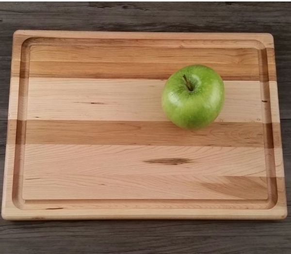 Family Name Themed Personalized Maple Cutting Board with Groove