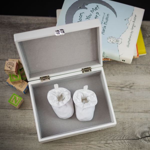 Baby Keepsake Box With Personalization