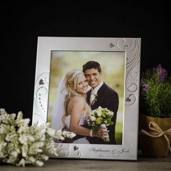 Hearts Frame 5x7 with Personalization